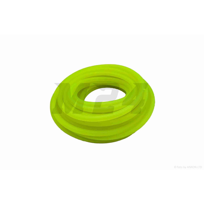 Шланг паливний 8mm, 10 метрів, силіконовий (салатовий)