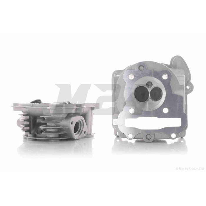 Головка циліндра GY6 80/100 51mm гола +клапани "MSU" ТАЙВАНЬ