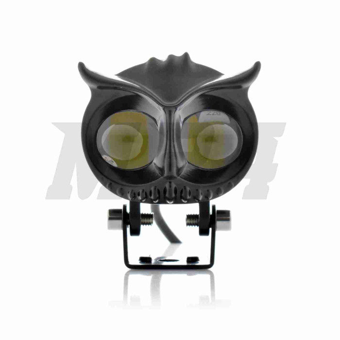 Фара додаткова діодна пугач, 65-53mm, 9-60V, IP67, біле/жовте світло #LPS-814-PRO