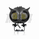 Фара додаткова діодна пугач, 65-53mm, 9-60V, IP67, біле/жовте світло #LPS-814-PRO