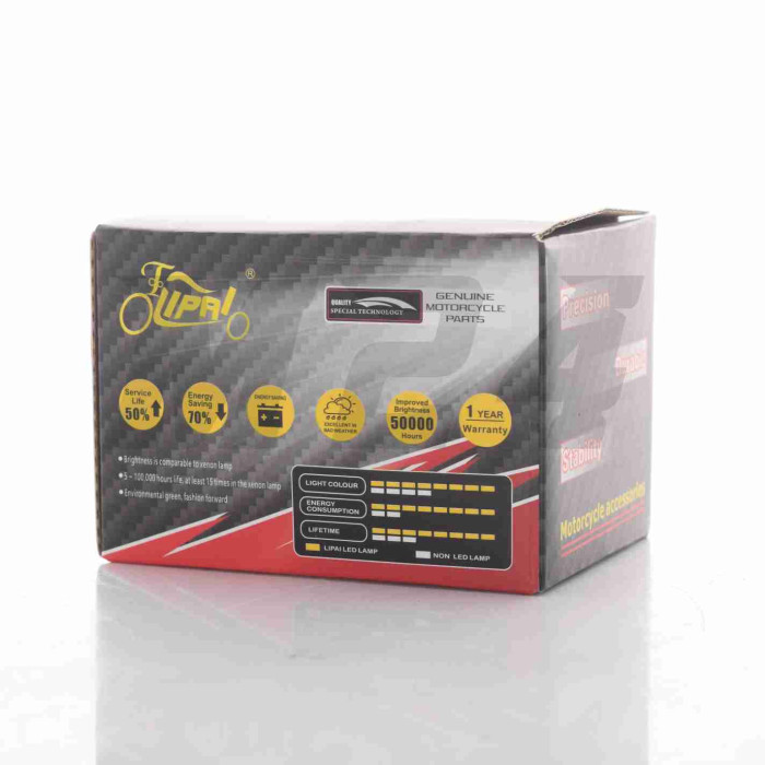 Фара додаткова діодна пугач, 65-53mm, 9-60V, IP67, біле/жовте світло #LPS-814-PRO