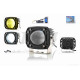 Фара додаткова діодна прямокутна, 80-65mm, 12-80V, IP67, біле/жовте світло #LPS-808 "L"