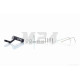 Фара додаткова діодна прямокутна, 80-65mm, 12-80V, IP67, біле/жовте світло #LPS-808 "L"