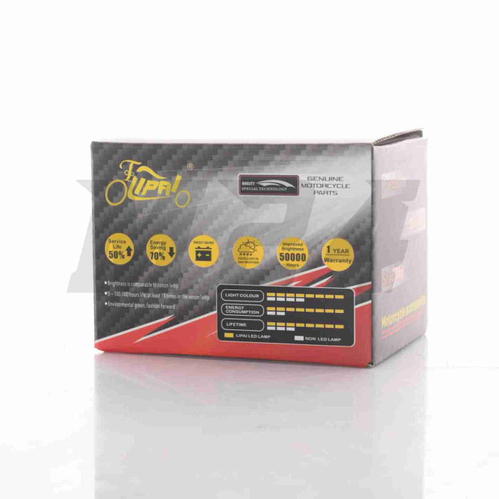 Фара додаткова діодна прямокутна, 80-65mm, 12-80V, IP67, біле/жовте світло #LPS-808 "L"