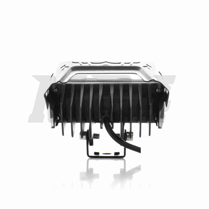 Фара додаткова діодна прямокутна, 100-40mm, 12-80W, IP67, біле/жовте світло #LPS-809 "L"