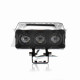 Фара додаткова діодна прямокутна, 100-40mm, 12-80W, IP67, біле/жовте світло #LPS-809 "L"