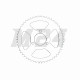Зірка трансмісії задня POCKET BIKE, ATV 54T, D35mm