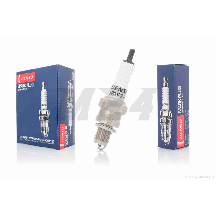 Свічка запалювання 4Т М10x1.00 L12.7 U20FSU "DENSO"
