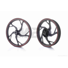 Диски коліс пара 17"-1.85 передній диск, задній 17"-2.50, під диск (5 спиць, литі)