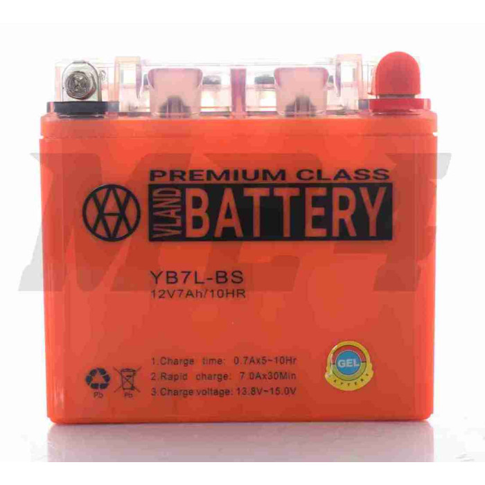 Акумулятор 12V 7A GEL 135-75-135mm 12N7-BS "OUTDO"