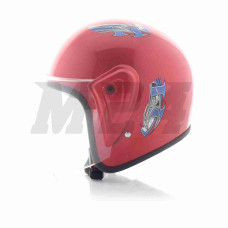 Шолом відкритий "GJ" (червоний, XL)
