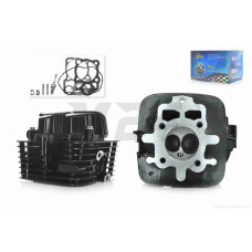 Головка циліндра 167FMM CG250 D67, d28/34 у зборі #PRO "LIPAI" (чорна)