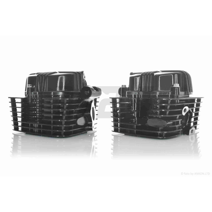 Головка циліндра 167FMM CG250 D67, d28/34 у зборі #PRO "LIPAI" (чорна)