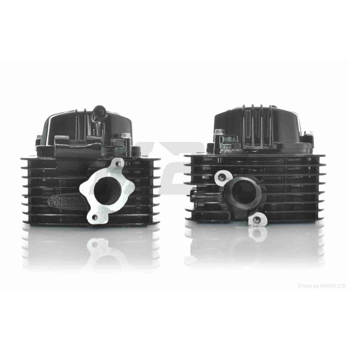 Головка циліндра 167FMM CG250 D67, d28/34 у зборі #PRO "LIPAI" (чорна)
