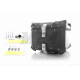 Кофр 42L 410*330*310mm #E-706 алюмінієвий, чорний