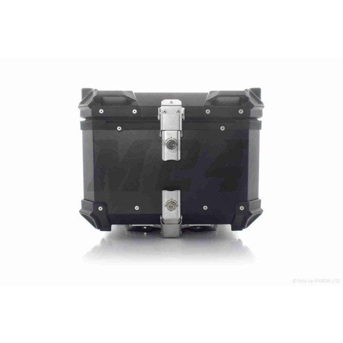 Кофр 42L 410*330*310mm #E-706 алюмінієвий, чорний