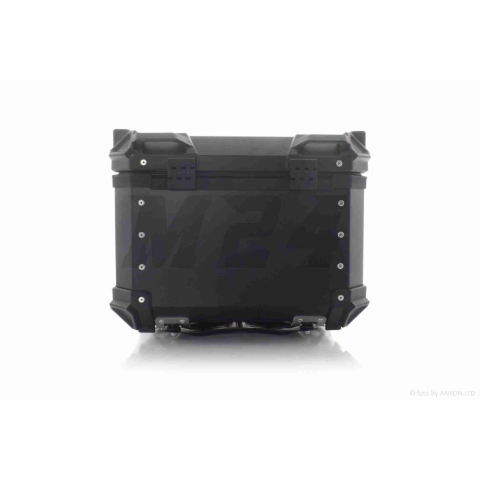Кофр 42L 410*330*310mm #E-706 алюмінієвий, чорний