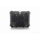 Кофр 42L 410*330*310mm #E-706 алюмінієвий, чорний