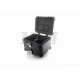 Кофр 42L 410*330*310mm #E-706 алюмінієвий, чорний