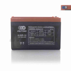 Акумулятор AGM 12V 12A 150-101-99mm 6-DZF-12 тяговий "OUTDO" (електро вело/скутери, 2024)