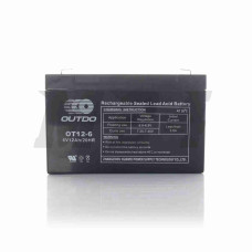 Акумулятор  SLA  6V  12A 1 51-50-94mm  OT12-6  "OUTDO"