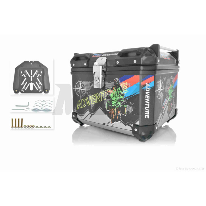 Кофр 51L 440*350*330mm #1569 "MOTO LIFE"