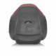 Кофр 410*410*310mm поліпропіленовий, знімний, м'яка спинка #E36 (чорно-червоний)