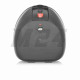 Кофр 410*410*310mm поліпропіленовий, знімний, м'яка спинка #E36 (чорно-червоний)