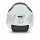 Кофр 410*410*310mm поліпропіленовий, знімний, м'яка спинка #E36 (біло-чорний)