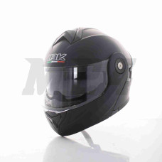 Шолом трансформер "IBK" (#112 чорно-матовий, окуляри, M)