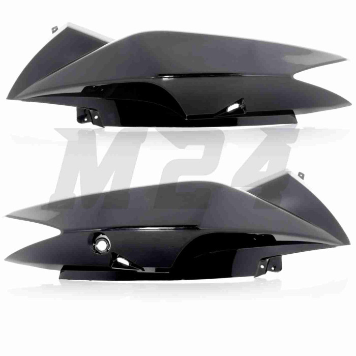 Пластик STORM, PATROL 125 (QM125T-10H) боковини, чорний "SKYMOTO"