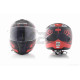 Шолом інтеграл "GHB" #M61-Speedo чорно-червоний, M
