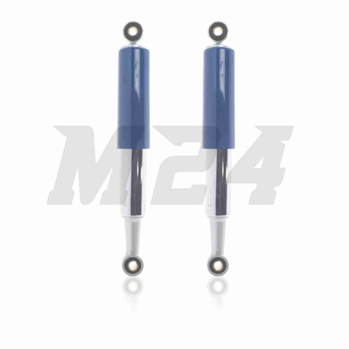Амортизаторы задние ZS125/150 320mm, синий стакан (хром) #OEM