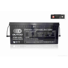 Акумулятор SLA 12V 200A 522-239-217mm OT200-12 "OUTDO" (2024)