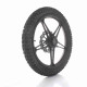 Диск колеса передний 18"-1.60 BIRD X-5 в сборе, литое "SKYMOTO" (черное) +покрышка 2.75