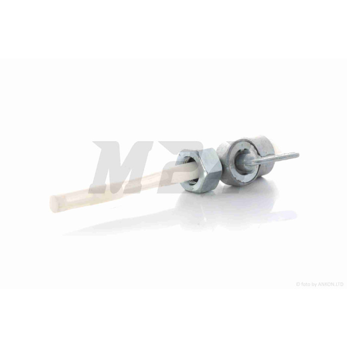 Кран паливний ручний Delta, що вкручується, M12, косий, з відстійником #OEM