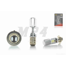 Лампа фари діодна P15D-25-1 12V 35/35W 1 ус, 12 кристалів "LIPAI"