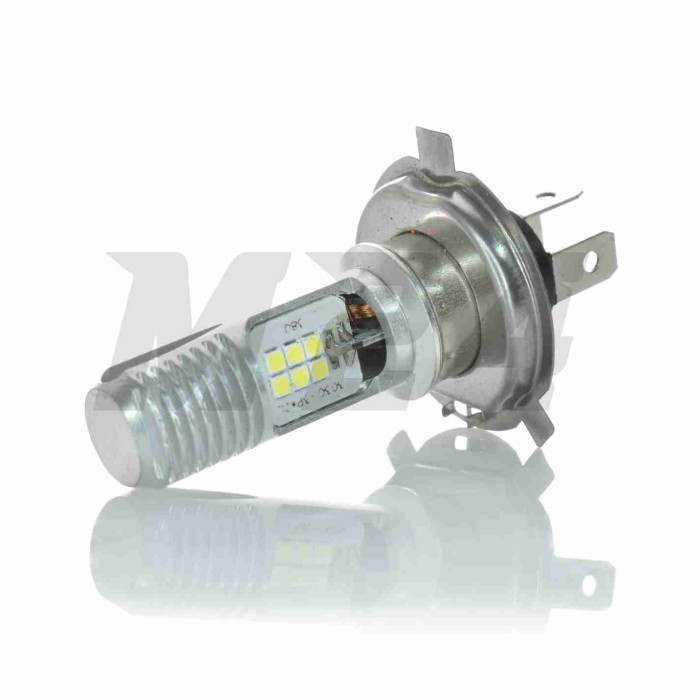 Лампа фари діодна H4 12V 35/35W 12 кристалів "LIPAI"