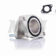 Патрубок карбюратора (колектор) CG125/150 d28 + прокладки (алюмінієвий) #OEM