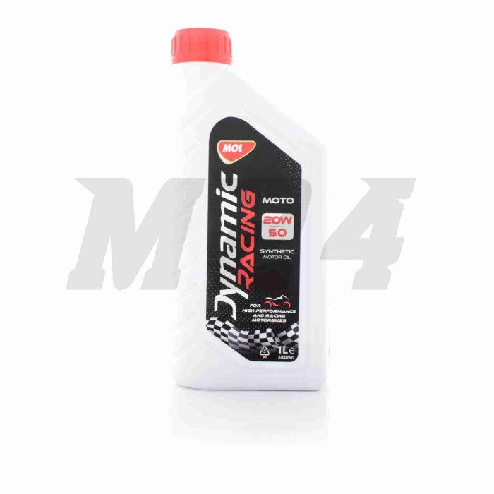 Олива моторна 4T, 1л синтетика "MOL DYNAMIC MOTO" (20W50, GP)