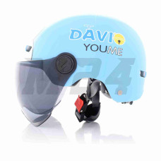 Шолом відкритий (підлітковий) "DAVID" (#315A, регулятор розміру, blue)