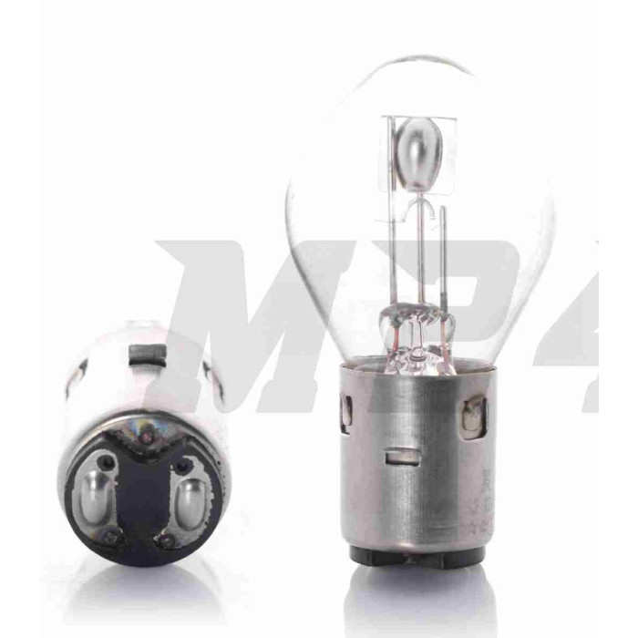 Лампа фари H6 (BA20D) 12V 35/35W груша "DR"
