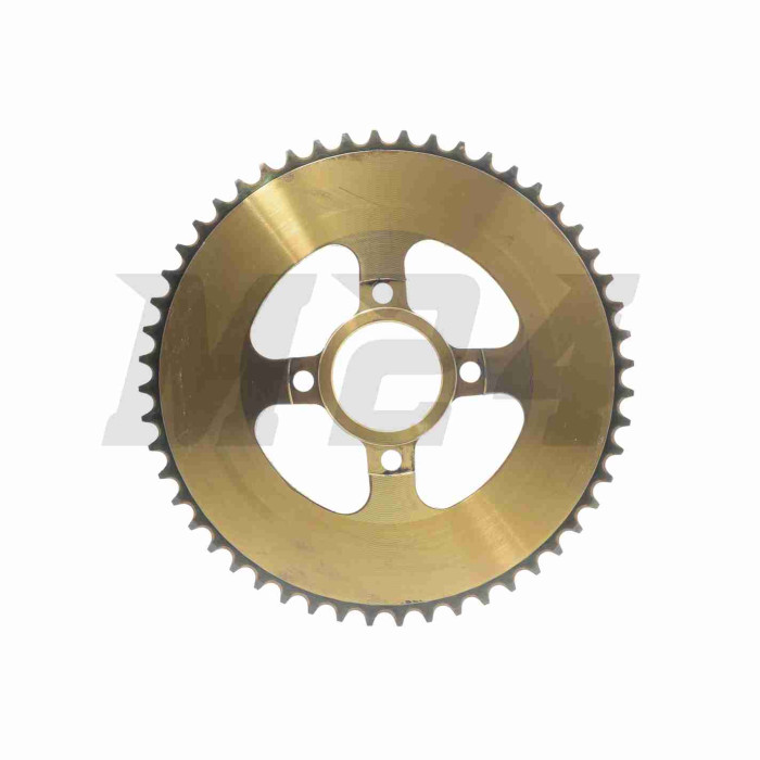 Зірка трансмісії задня 4-90/64, d58 520-50T Enduro "JSBM" (gold/black)