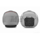 Кофр 32L 350*350*260mm #1737 (сірий глянсовий, крапля)