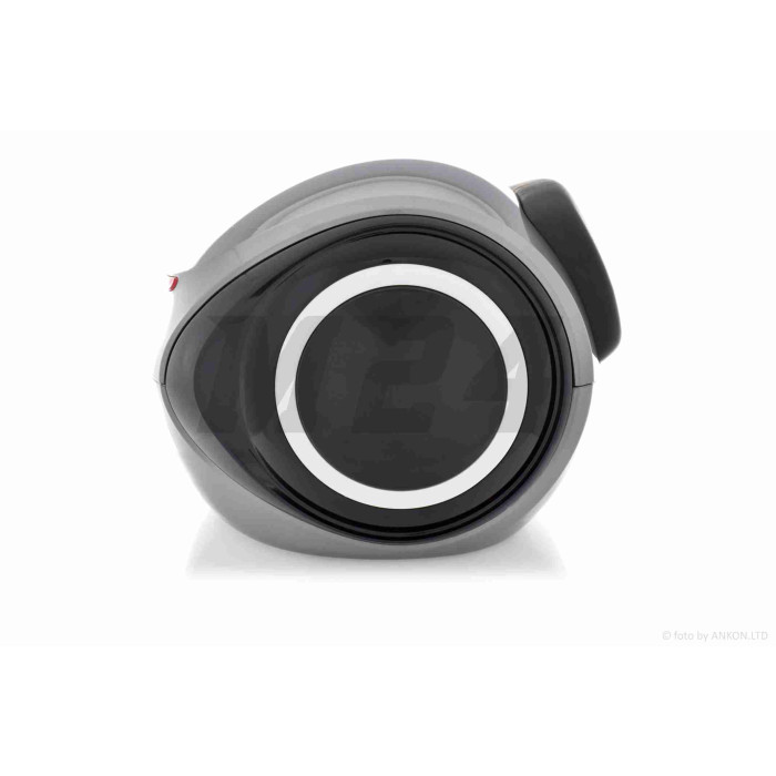 Кофр 32L 350*350*260mm #1737 (сірий глянсовий, крапля)
