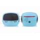 Кофр 32L 350*350*260mm #1737 (блакитний глянсовий, крапля)