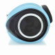 Кофр 32L 350*350*260mm #1737 (блакитний глянсовий, крапля)