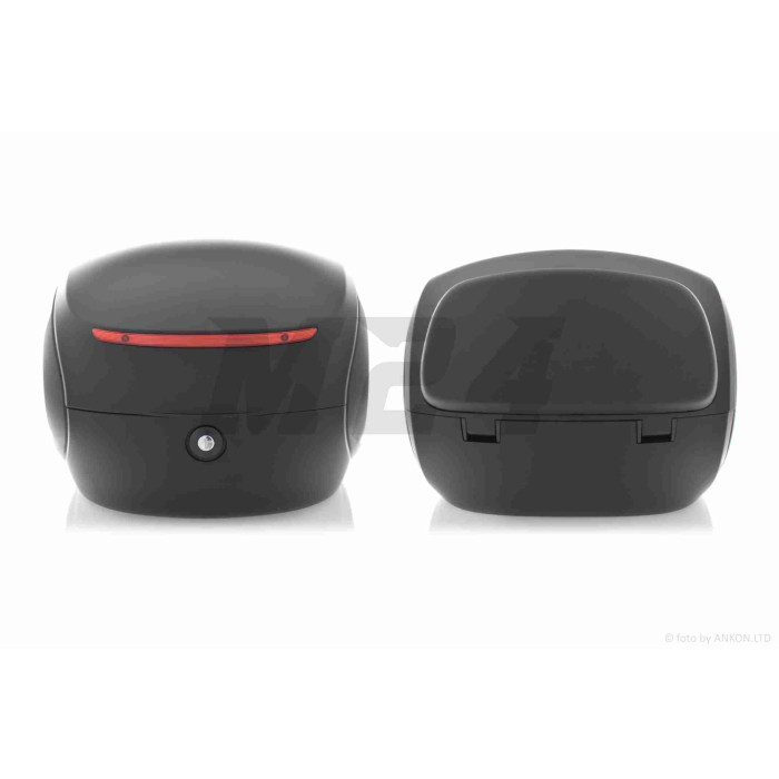 Кофр 32L 350*350*260mm #1737 (чорний матовий, крапля)