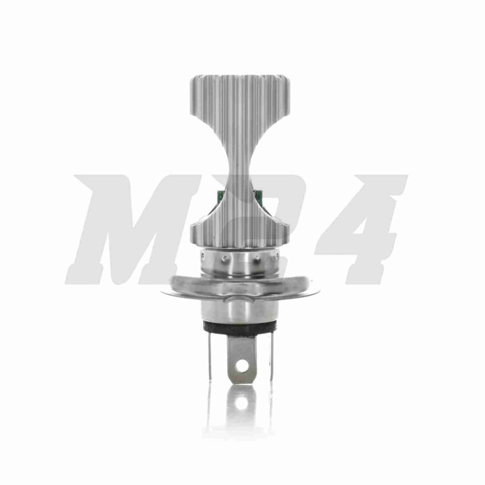 Лампа фари діодна H4 12V 35/35W 2 кристали, D27 #2178 "LIPAI"