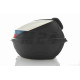 Кофр 54L 410*410*320mm #K30 "SOYO" (чорно-білий, переносний, м'яка спинка)
